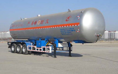 Trung Quốc 59.4CBM 3 trục Semi Trailer / LNG vận chuyển Trailers cho vận chuyển LPG nhà cung cấp