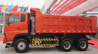 Trung Quốc DongFeng Mining Dump Truck 6X4 Mô hình ổ đĩa màu đỏ với động cơ 340HP Cummins nhà máy sản xuất