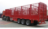 Trung Quốc Dongfeng 3 trục bán Trailer, hàng rào lưới hàng hóa bán Trailer cho vận tải ngựa nhà máy sản xuất