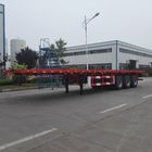 Trung Quốc 3- Trục phẳng Giường bán rơ moóc Xe tải 40 tấn Xe tải chở hàng Bán rơ moóc nhà máy sản xuất