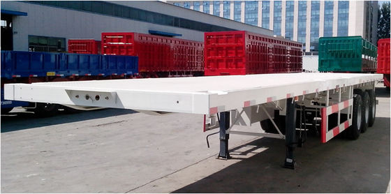 Xe tải rơ moóc ba trục để tải container
