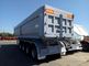U Shape Tractor Trailer Xe tải / 4 trục Xe tải đổ Tipper Với 35m3 Cargo Box Công suất nhà cung cấp