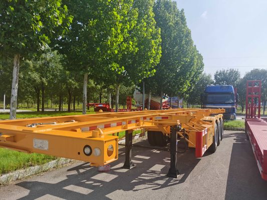 3 trục 40ft Skeleton trailer For Sale Skeletal Semi-trailer