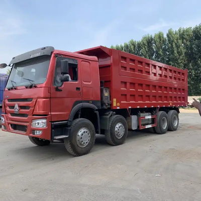 Giá nhà máy 430HP 12 Wheeler Howo 8x4 Sinotruk Dump Truck Trailers