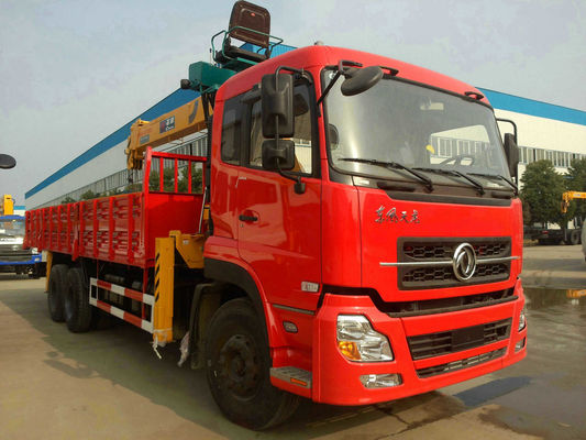 Dongfeng 6x4 LHD, RHD Truck Mounted Crane với công suất 13ton để bán